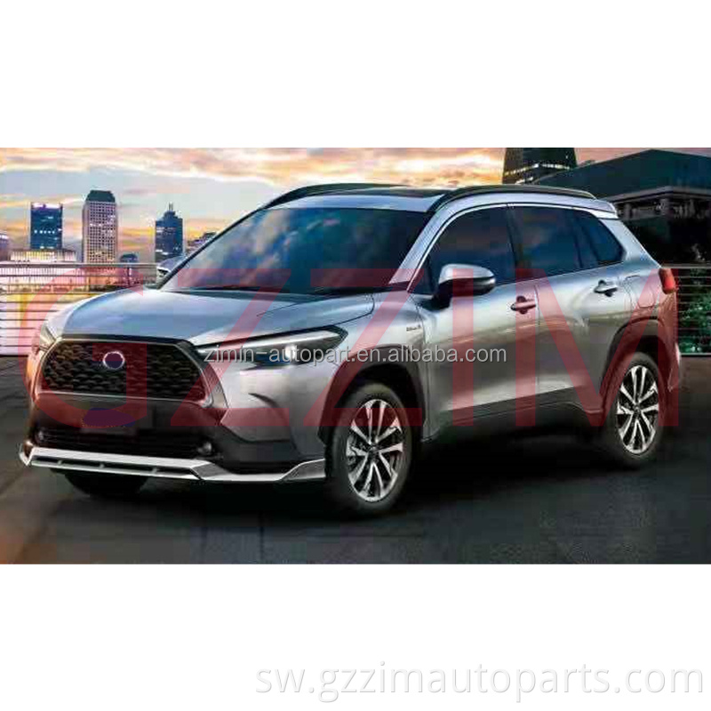 Mbele na nyuma na upande wa mwili kwa toy-ta cor-li msalaba 2021